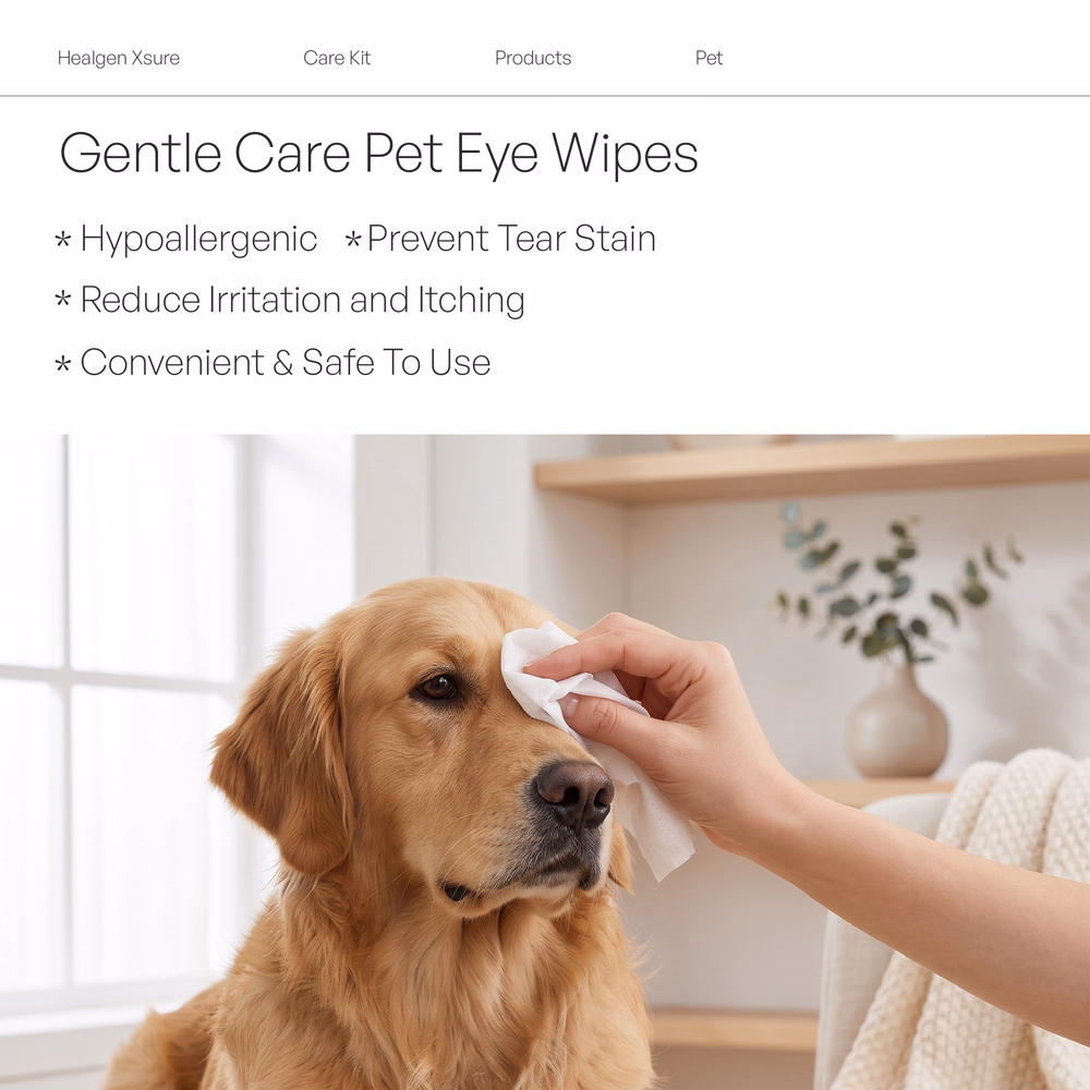 Pet Dental Care Finger Wipes