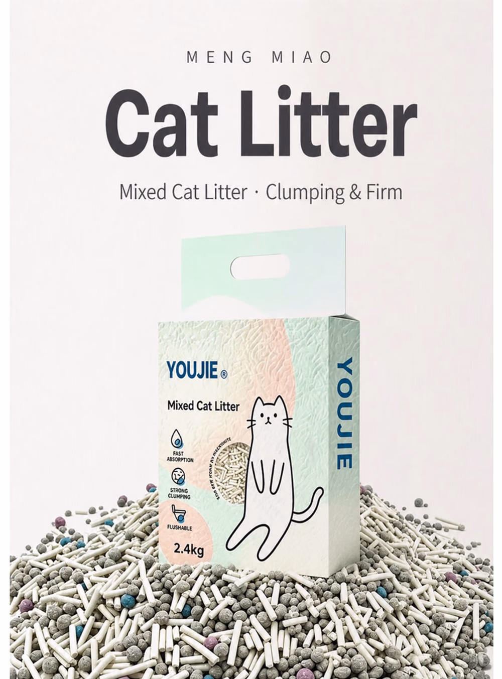 MENG MIAO Mixed Cat Litter product details
