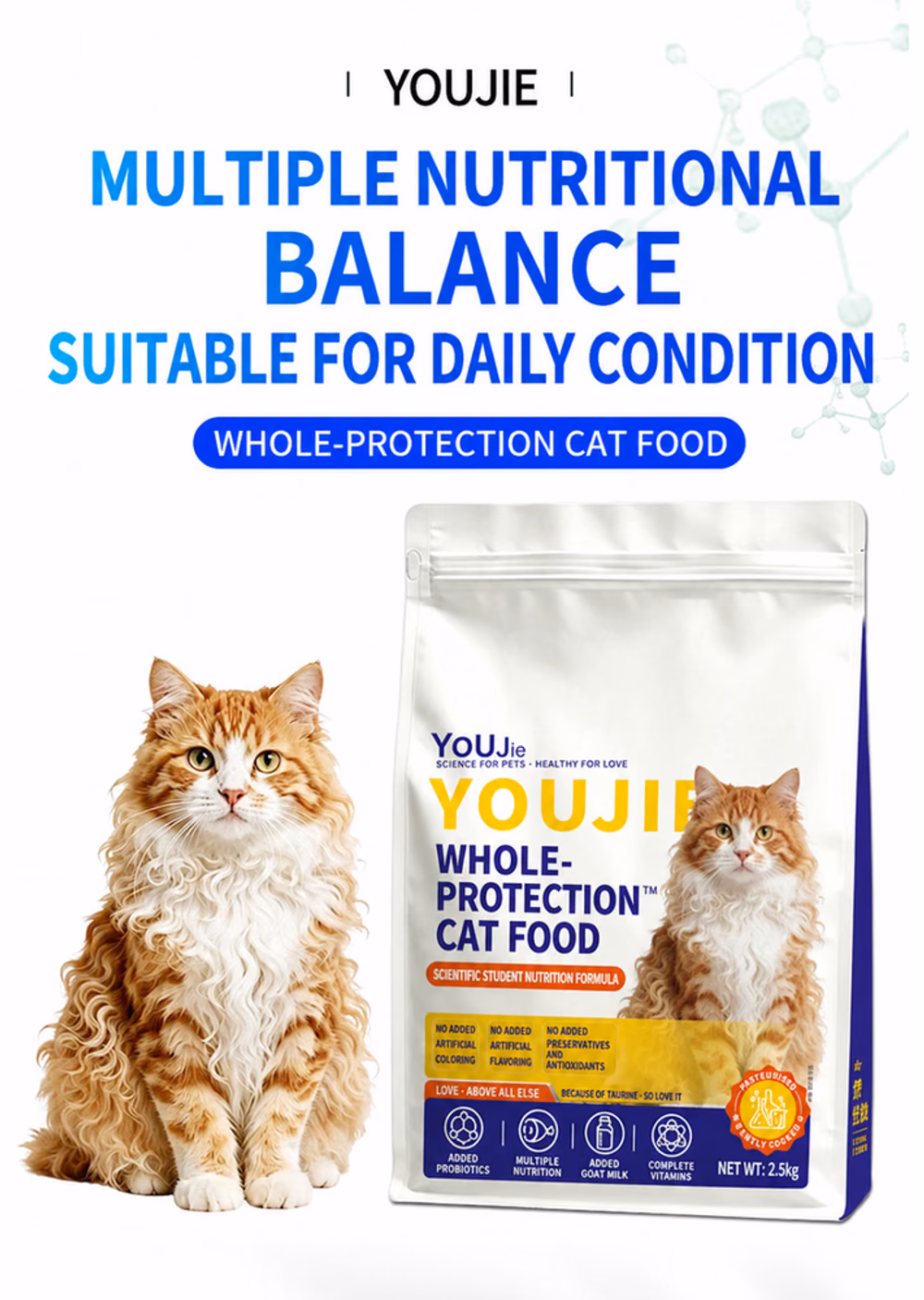 YOUJIE Complete Cat Food product details