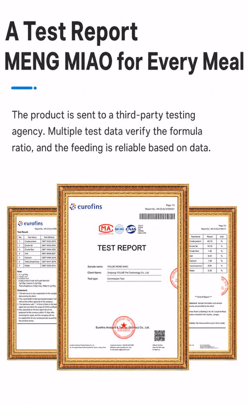 YOUJIE Complete Cat Food product details