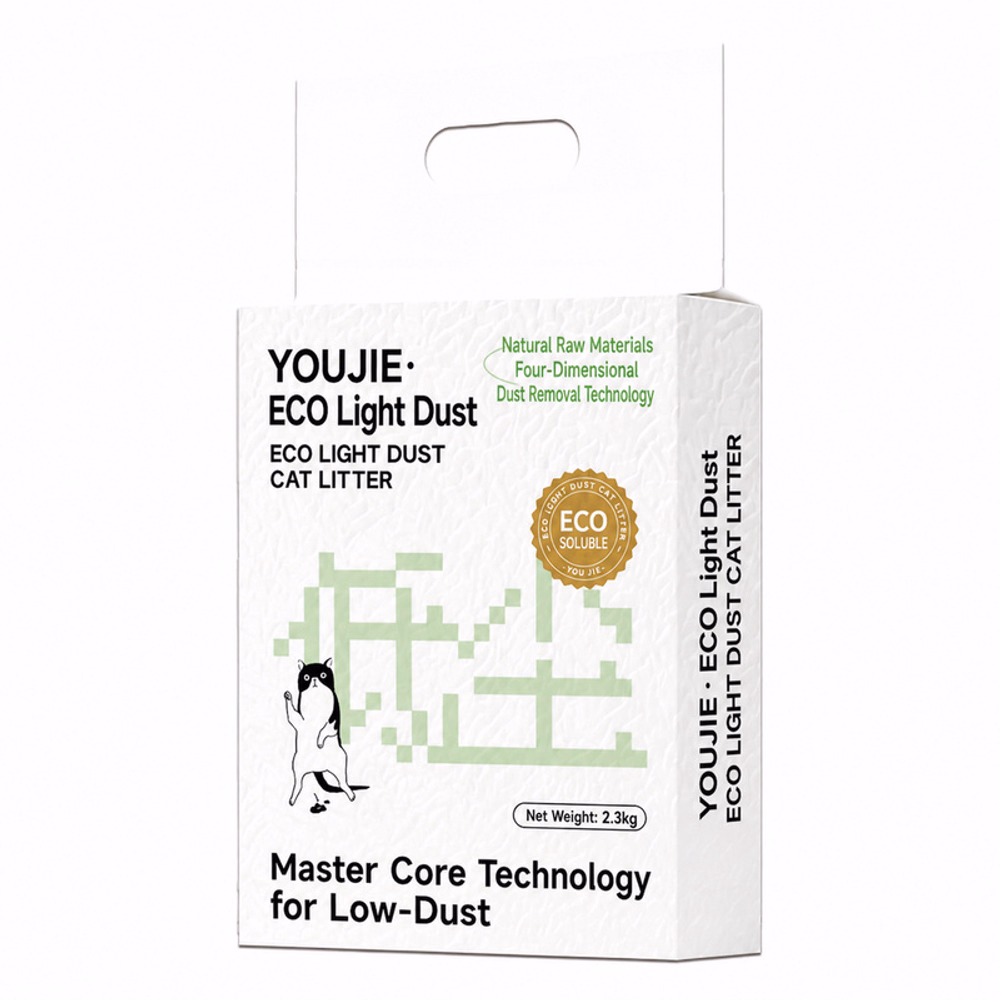 YOUJIE Eco Light-Dust Cat Litter
