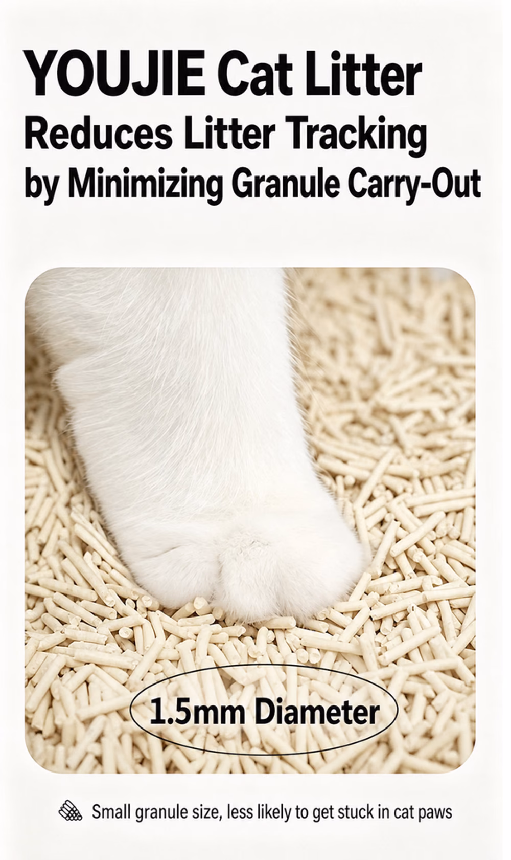 YOUJIE Eco Light-Dust Cat Litter product details
