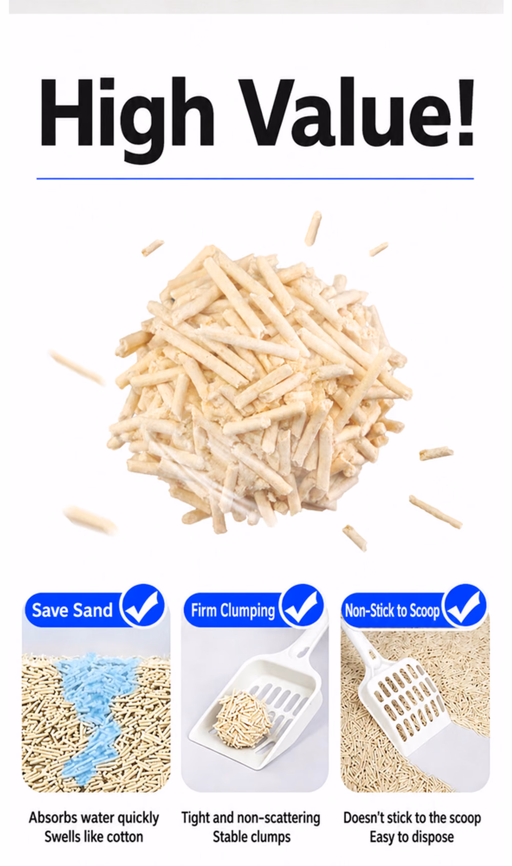 YOUJIE Eco Light-Dust Cat Litter product details