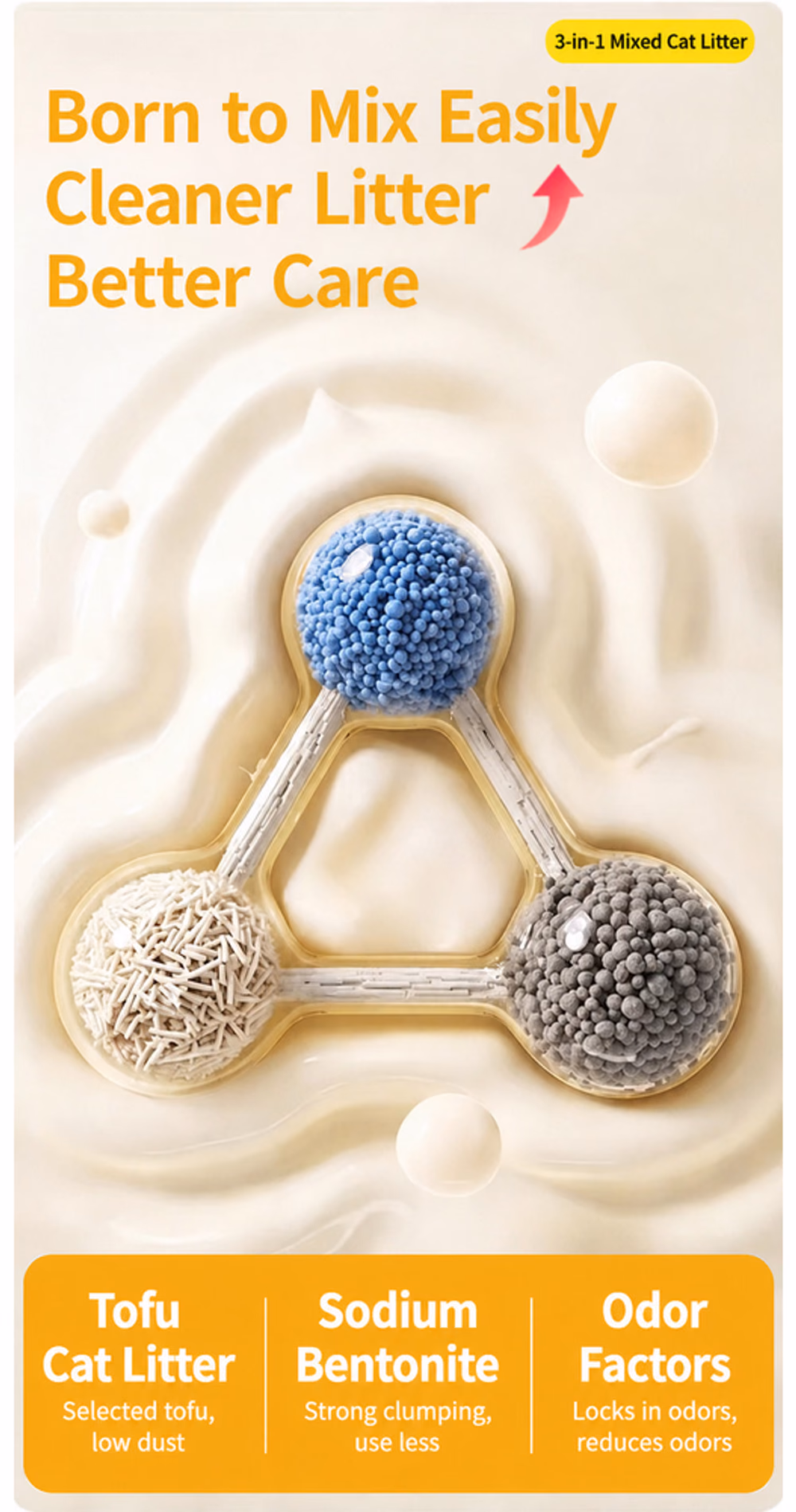 YOUJIE Mixed Cat Litter product details