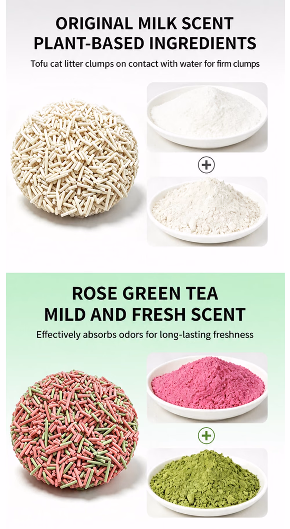 YOUJIE Natural Deodorizing Tofu Cat Litter product details